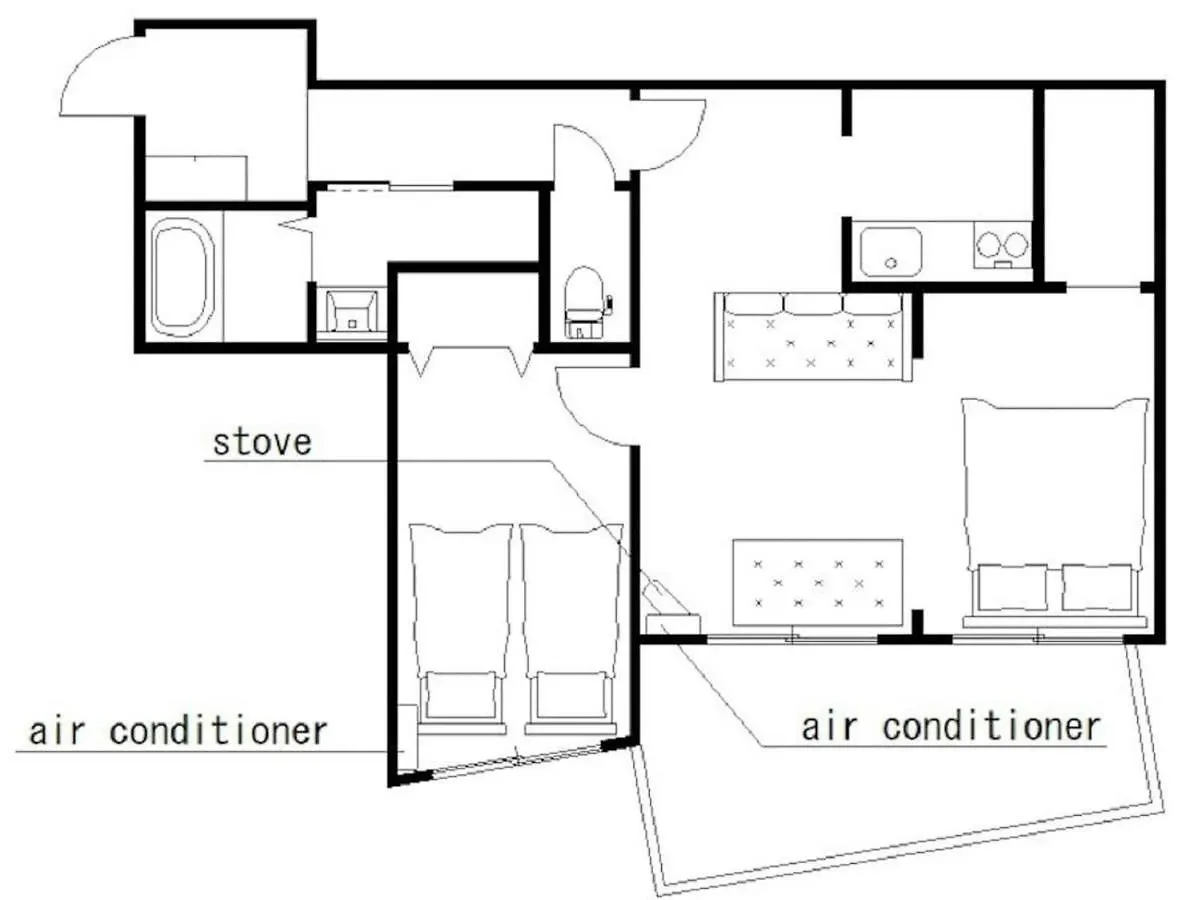 Apartment Hassamu 3 Jo 1-11-1 Corole Kotoni - Vacation Stay 11465 Sapporo
